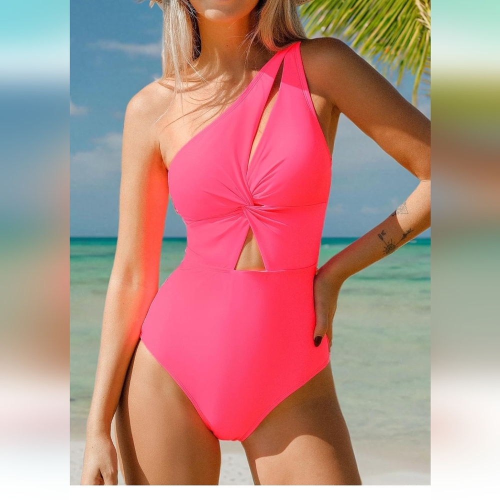 One Piece Swimsuit - Pink